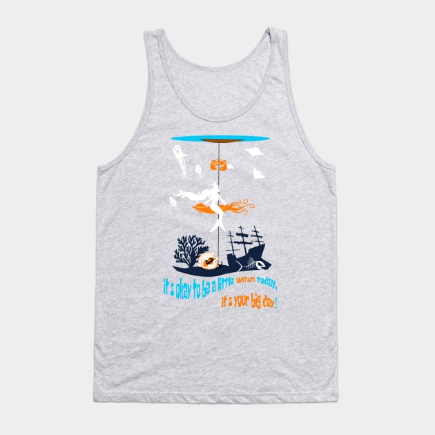 it is OK to be a little witch Tank Top by saru